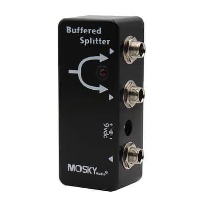 Mosky Buffered Splitter Guitar Bass Effects Pedal Tone Saver Buffer Pedal, FREE PICKS + HOLDER+ FREE SHIP USA image 7