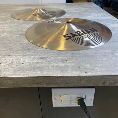 Sabian 14" AAX Studio Hi-Hat Cymbals (Pair) 2002 - 2018 - Natural image 5
