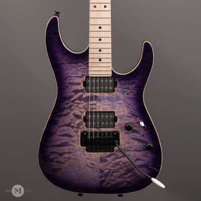 Tom Anderson Guitars - Li'l Angel - Purple Burst with Binding image 1