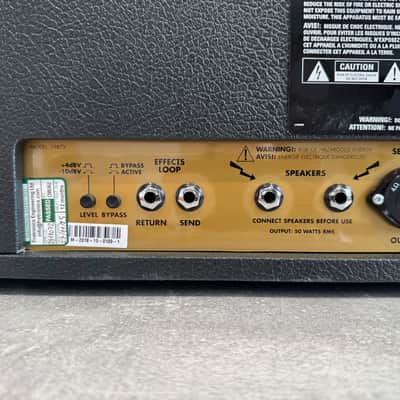 Marshall 1987X MK II Reissue 2-Channel 50-Watt Guitar Amp Head 2002 - Present - Black image 9