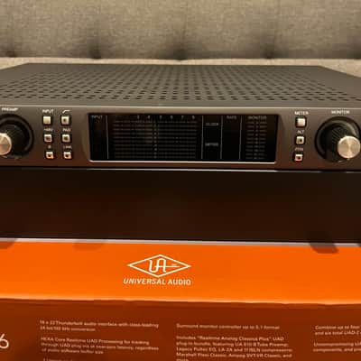 Universal Audio Apollo x6 Thunderbolt 3 Audio Interface image 5