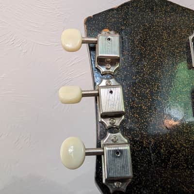 Silvertone Jupiter 1423 1962 - Black Sparkle image 22