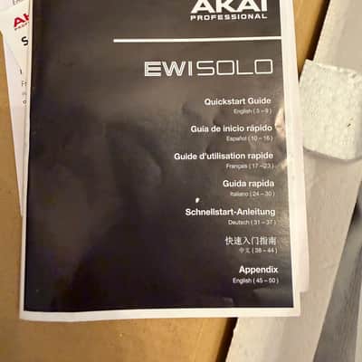Akai EWI Solo Electronic Wind Instrument 2025 - Black image 7