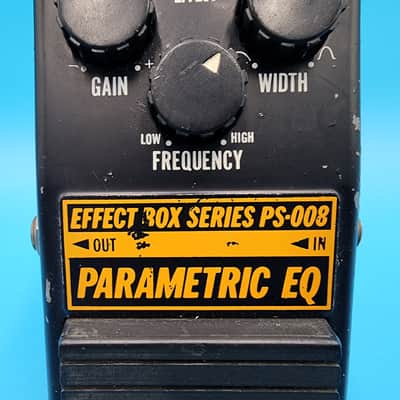Rare Vintage 80s Guyatone PS-008 Parametric EQ Guitar Effect Pedal Bass Japan image 3