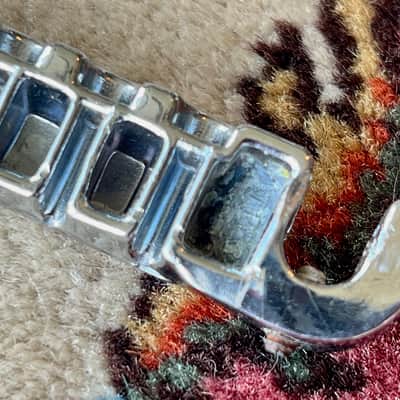 1960's Chrome Gibson Wraparound Bridge Les Paul Junior SG TPBR 8513 12809 Lightning Bar image 9