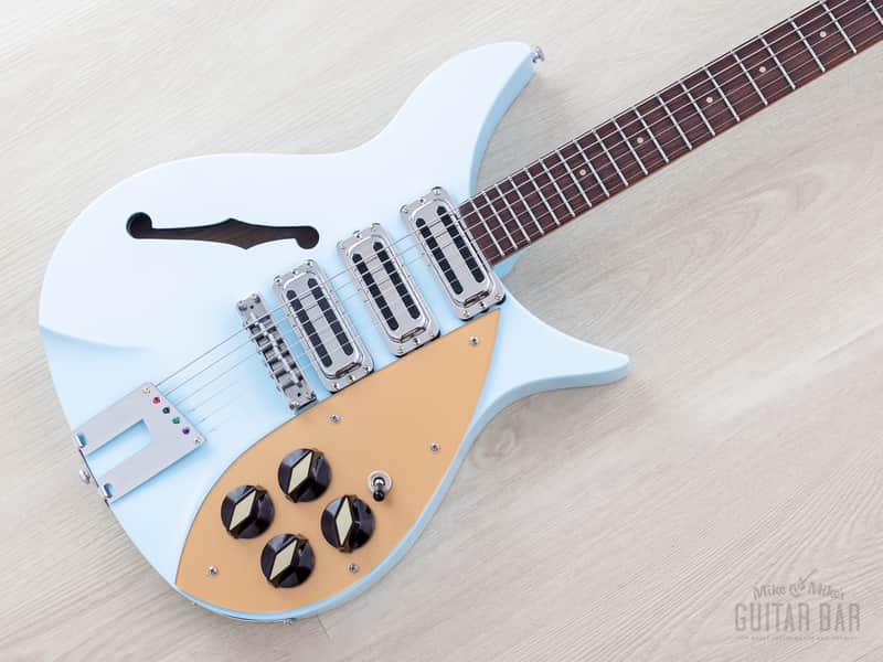 2004 Rickenbacker 325C58 Capri Blue Boy F Hole w/ Case image 1