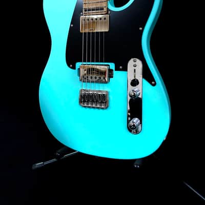 LsL Instruments Baribone Custom Shop 24 Fret Baritone Tele, Seafoam Green image 6