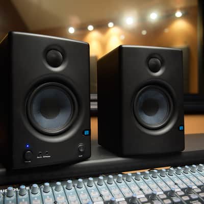 (2) Presonus Eris E4.5 Active Powered 4.5" Studio Monitors Bundle with Mackie 2x2 Controller image 13