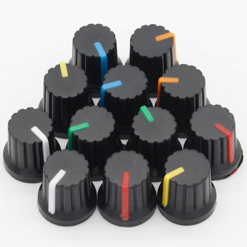 Guitar Amp Knobs-Yellow image 1