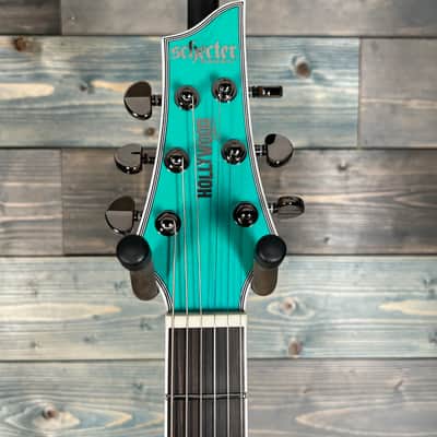 Schecter 1386 C-1 SLS Hollywood Electric - Glacier image 3