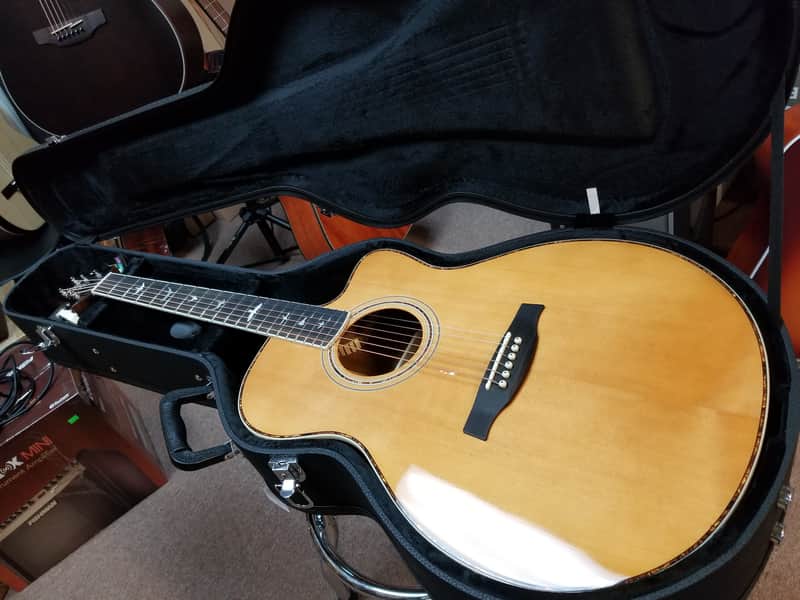 PRS SE A40E Angelus with Fishman Sonitone Pickup Natural image 1