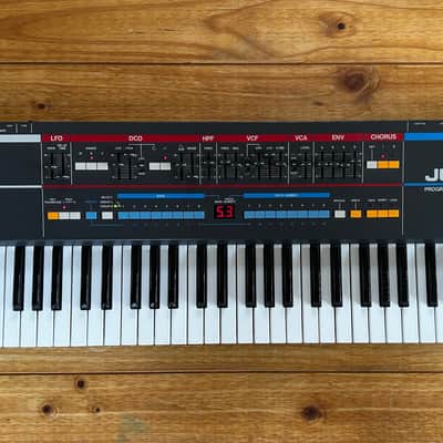 Roland Juno-106 61-Key Programmable Polyphonic Synthesizer 1984 - 1985 - Black image 2