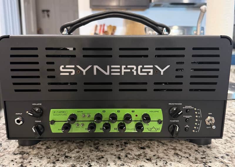 Synergy SYN-20IR 3-Channel 20-Watt Modular Guitar Amp Head 2025 - Present - Black image 1