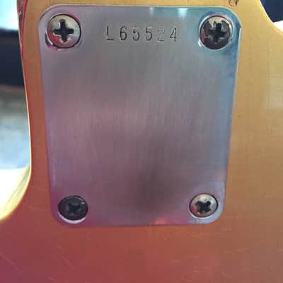 Fender Precision Bass 1965 Faded Shoreline Gold image 2