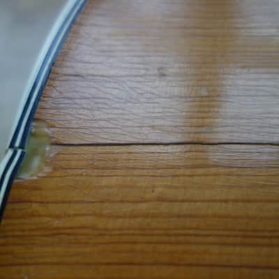 Fasan solid top archtop guitar ~1959 - natural - rare German vintage image 8