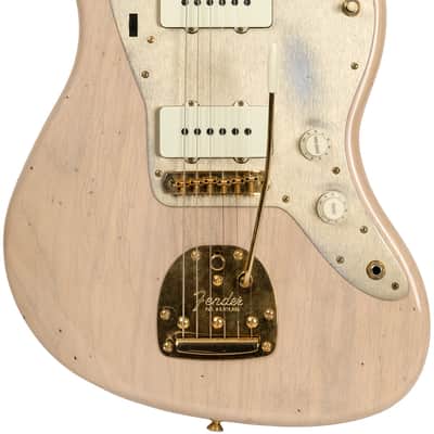 Fender Custom Shop '58 Jazzmaster White Blonde/Aged Shell Pink image 3