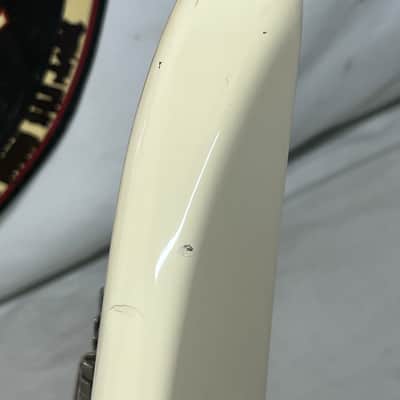 Squier Deluxe Roadhouse Strat Stratocaster Electric Guitar MIM - Made in Mexico - Olympic White image 22