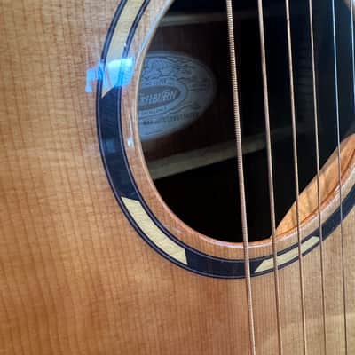 Washburn WLD20SCE Woodline 20 Dreadnought With Cutaway 2010s Natural W/ Orig. Hard Case image 6