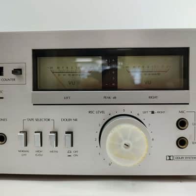 Sansui D-100 Stereo Cassette Deck 1980's - Silver image 3