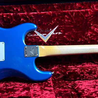 Fender  Custom Shop '66 Strat® Deluxe Closet Classic, Rosewood Fingerboard Aged Lake Placid Blue image 5
