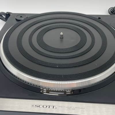 Scott PS 68 Not 68A Vintage Direct Drive Turntable Silver  *WORKING READ* image 3