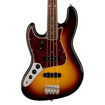 Used Fender American Vintage II 1966 Jazz Bass LH 3-Color Sunburst image 1