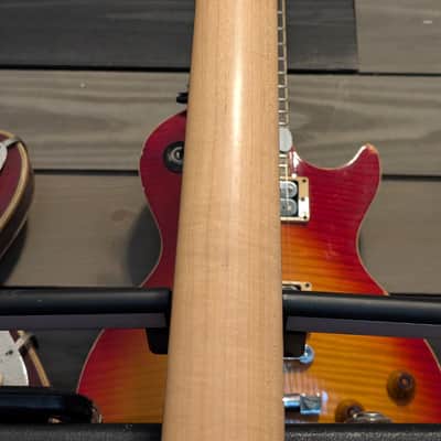 Hamer USA Diablo Electric Guitar Body Neck Project 1992 Pro Pink Paisley Metallic Refin image 14