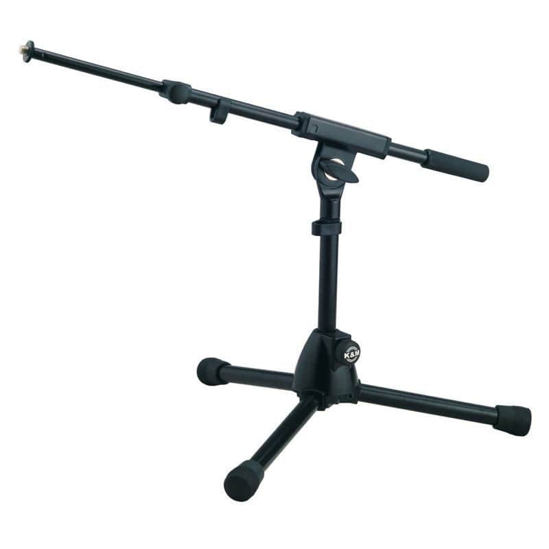K&M 25950 Rien Low-Level Tripod Boom Mic Stand image 1