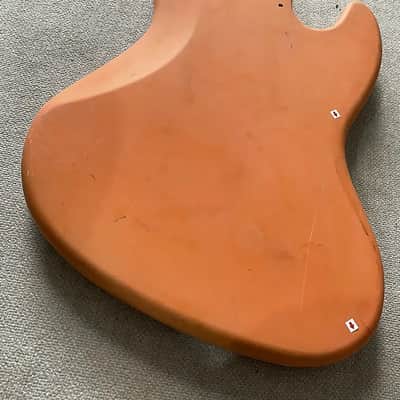 Orange Left Handed Jazz Bass Style Body DIY Project image 8