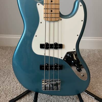 Fender Jazz Player Bass 2024 - Tidepool - w/Hipshot HB7 Lollipop Nickel Bass Tuning Machines image 1