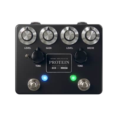 Reverb.com listing, price, conditions, and images for browne-amplification-protein-dual-overdrive-black