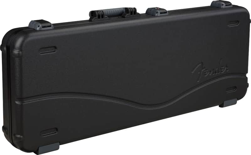 Fender Deluxe Molded Acoustasonic Stratocaster / Telecaster Hardshell Case 2010s - Black image 1