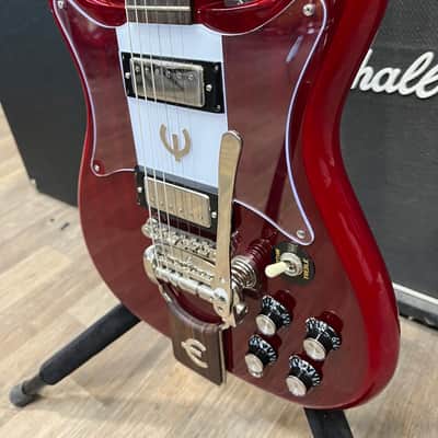 Epiphone '62 Crestwood Custom Reissue 2013 - Cherry image 5