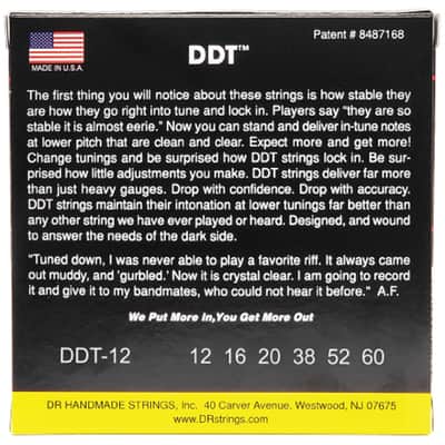 DDT Extra Heavy 12-60 DR Strings image 3