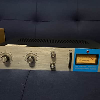 AudioScape Engineering Co. 76A Limiting Amplifier / Compressor- Silver / Blue Stripe image 2