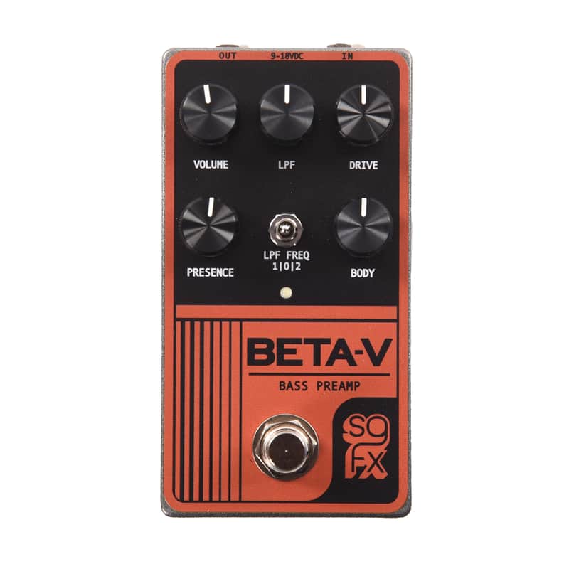 SolidGoldFX Beta V Bass Preamp Pedal image 1