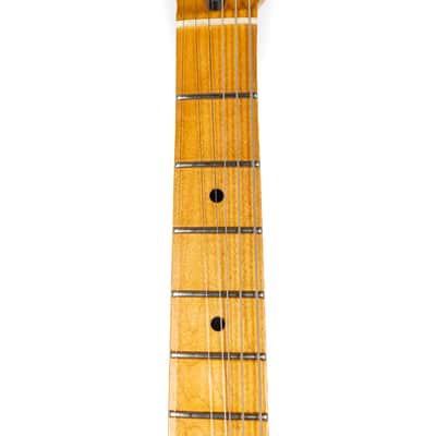 Fender 1973 Strat, LEFTY, Refin Olympic White image 8
