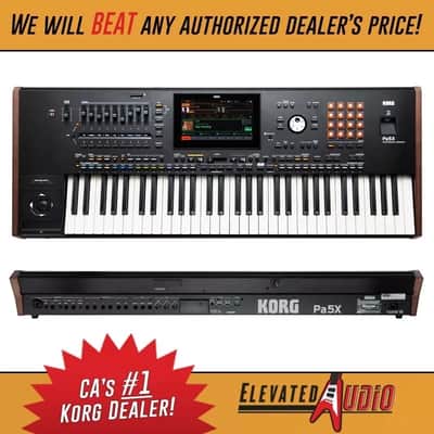 Korg Pa5X61 61-Key Professional Arranger, BRAND NEW, Who WANTS This Gorgeous Keyboard? image 2