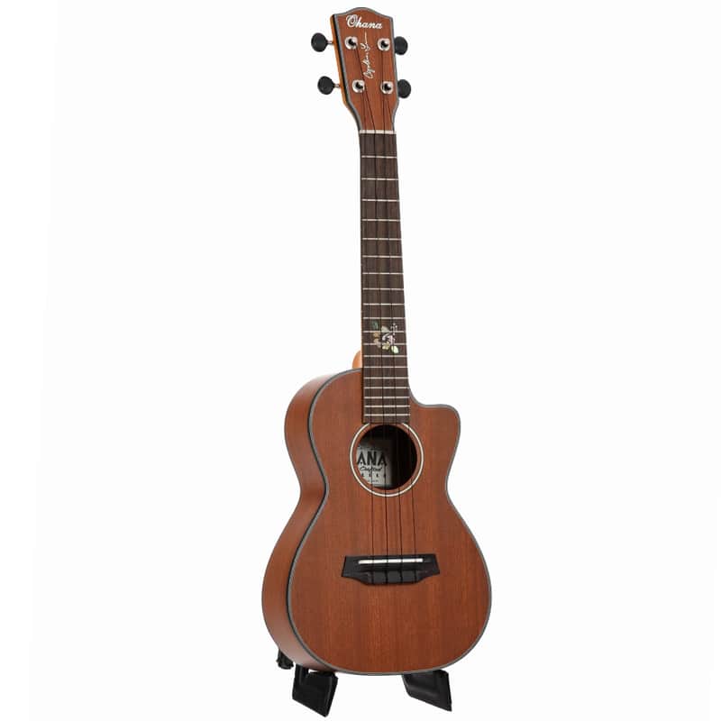Ohana CK-25C-CL Cynthia Lin Signature Concert Ukulele Bundle with Gig Bag-Demo image 1