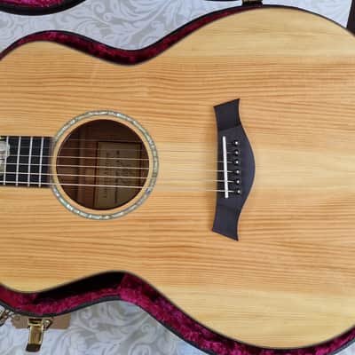Taylor Pallet Master Built Custom Shop NAMM Acoustic Guitar Breedlove Forklift Inlay image 3