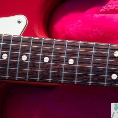2017 Fender Japan Traditional 60'S Stratocaster - Torino Red Finish - Made in Japan - Pro Set Up! w Perfect Frets/Action/Intonation image 15