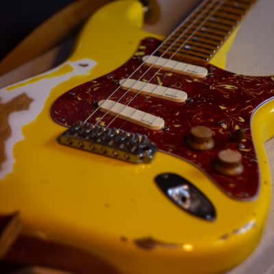 SWFT GTRS Swell 2023 Strat style Yellow relic image 12