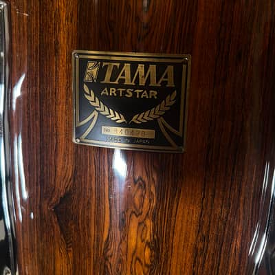 Vintage 1984 Tama Artstar Cordia 12/13/16/22" Drum Set Kit image 11