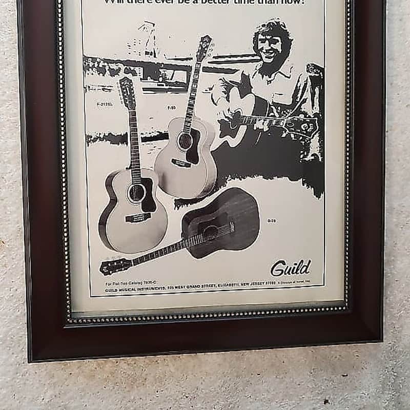 1974 Guild Acoustics B & W
