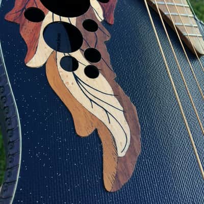 Ovation Adamas 1581-5 1999 Black Epaulet Cutaway image 3