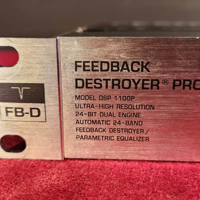 Behringer Feedback Destroyer Pro DSP1100P image 3