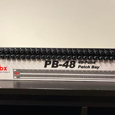 dbx PB48 48-Point TRS Patchbay 2010s - Black - NEW, UNUSED image 2