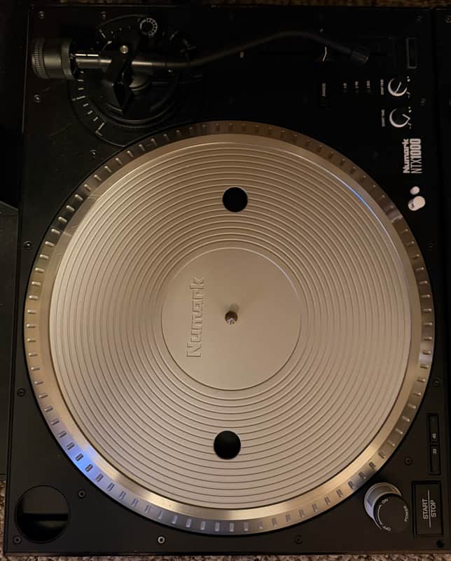 Numark NTX1000 High-Torque Direct Drive USB Turntable 2010s - Black image 1