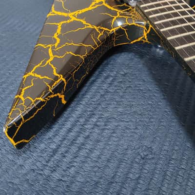 2007 ESP EX Explorer Yellow Crackle Custom Order - ESP Takada Factory / ESP Custom Shop - JAPAN MIJ image 15