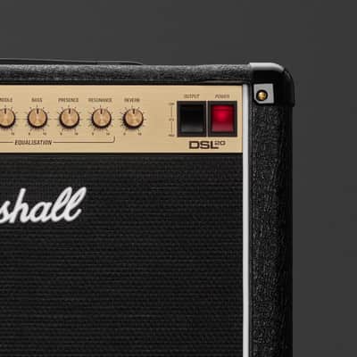 Marshall DSL20CR 2-Channel 20-Watt 1x12" Guitar Combo 2018 - Present - Black image 7